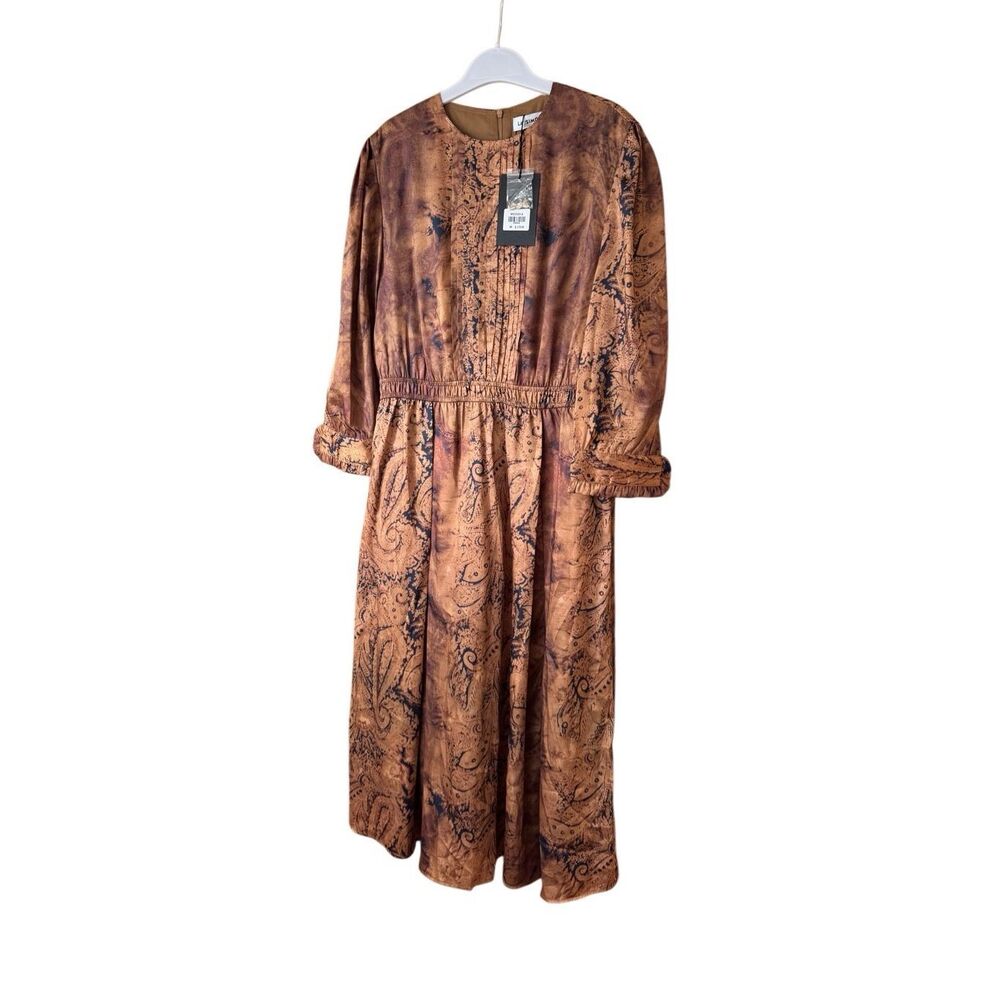 La’ Simona Woman Black long Midi Dress